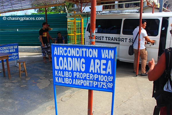 During our recent trip, the shuttle bus price from caticlan to kalibo airport was 175-peso