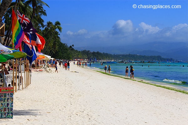 Hannah Hotel is located about 200 meters from Boracay's famous white beach
