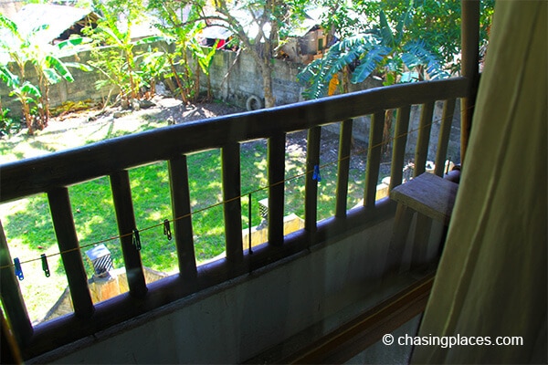 Our balcony Hannah Hotel Boracay Island