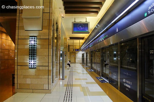 A look inside the Al Ghubaiba Metro Stration