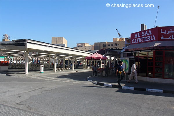 The surroundings of the Al Ghubaiba Bus Station, Dubai