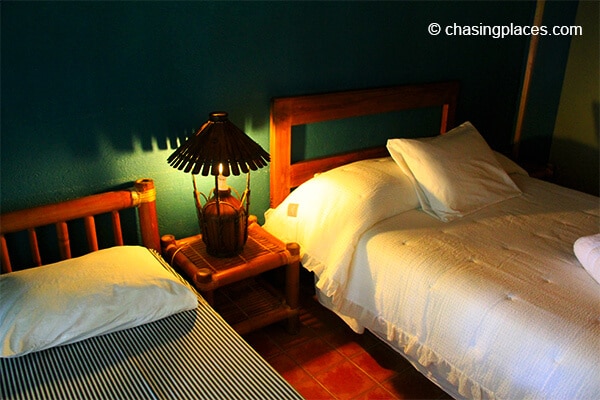 The beds at Hannah Hotel Boracay Philippines