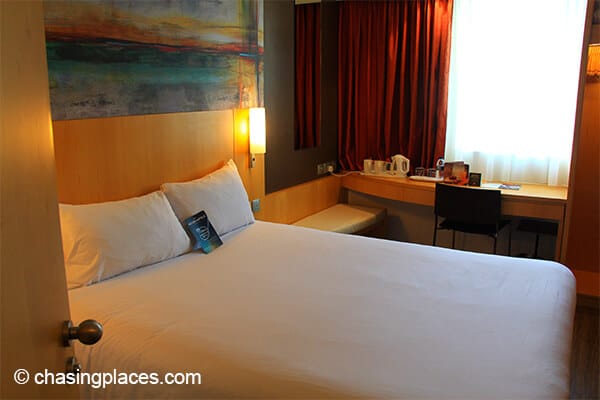 That bed feels as comfortable as it looks.